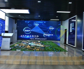 城市規劃廣州沙盤模型